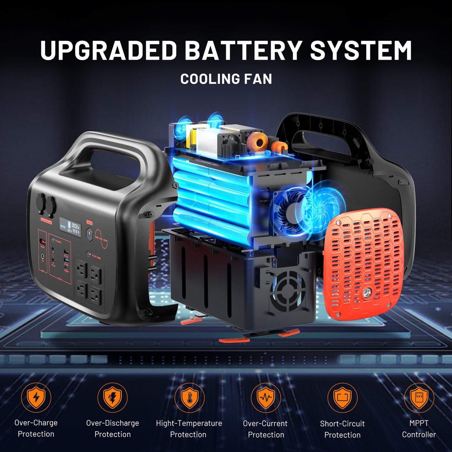 FlashBoost Charging Seamless Power supply PHECDA-SERIES-600W PYS-PEP-U00600