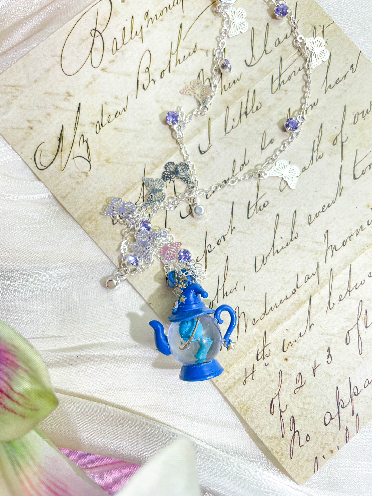 Star Whisper Teapot Nacknace Designer Exclusive Bespoke