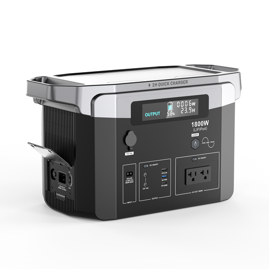 Kepler 1800W Solar Generator | Home Backup Power Station (Miami Stock)