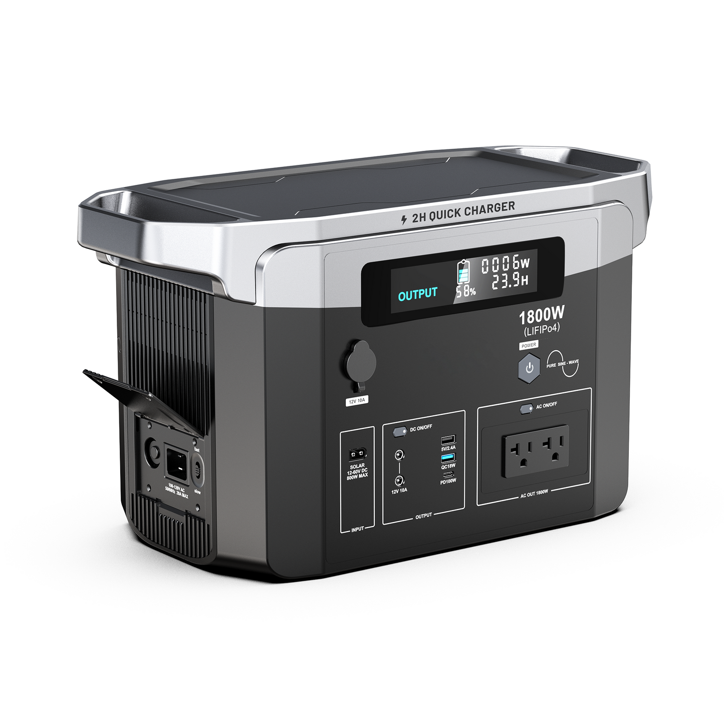 FlashBoost Charging Seamless Power supply KEPLER-SERIES-1800W (Bi-directional)