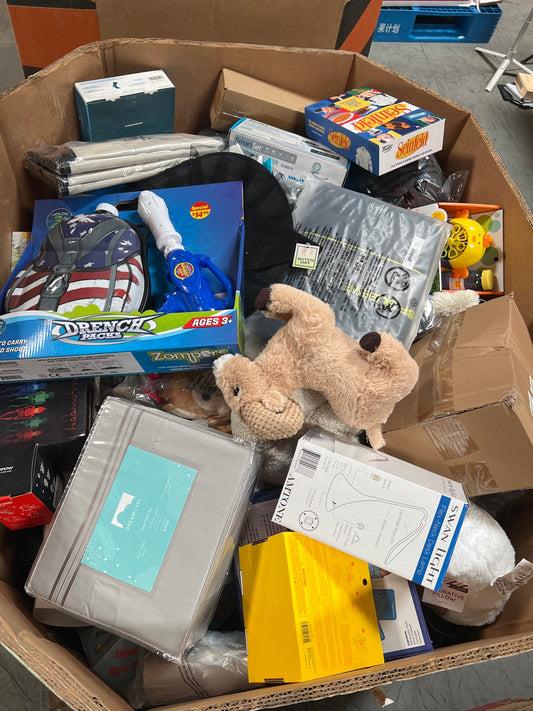 Mixed Wholesale Pallets — Brand-New Toys & General Merchandise