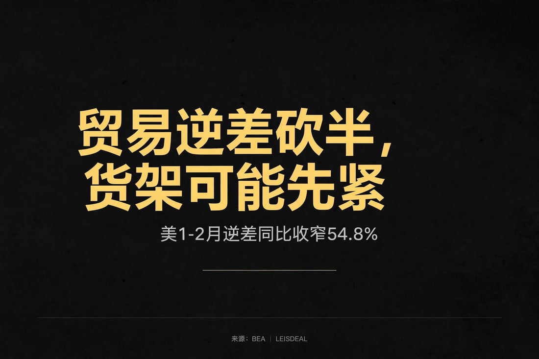 美国贸易逆差砍半