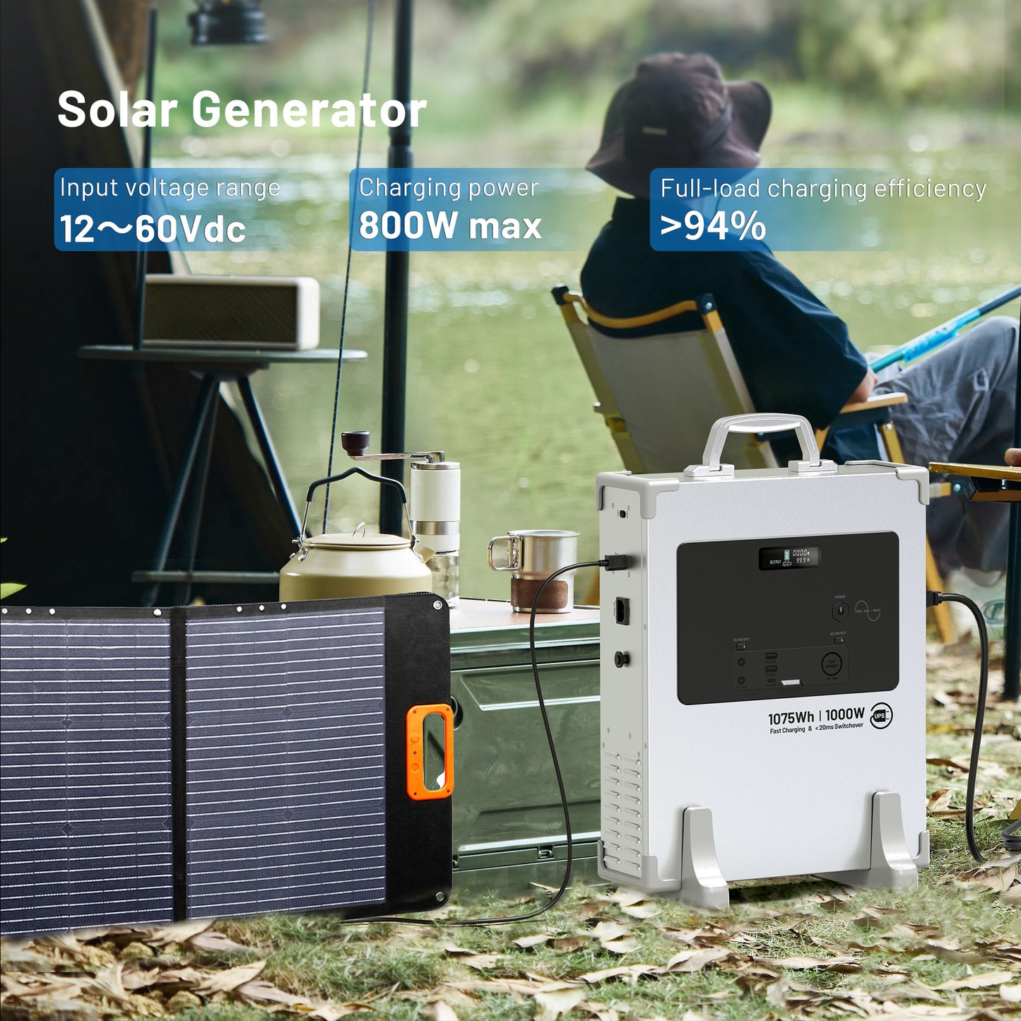 FlashBoost Charging Seamless Power Supply KEPLER-SERIES-1000W PYS-UPS-1000W