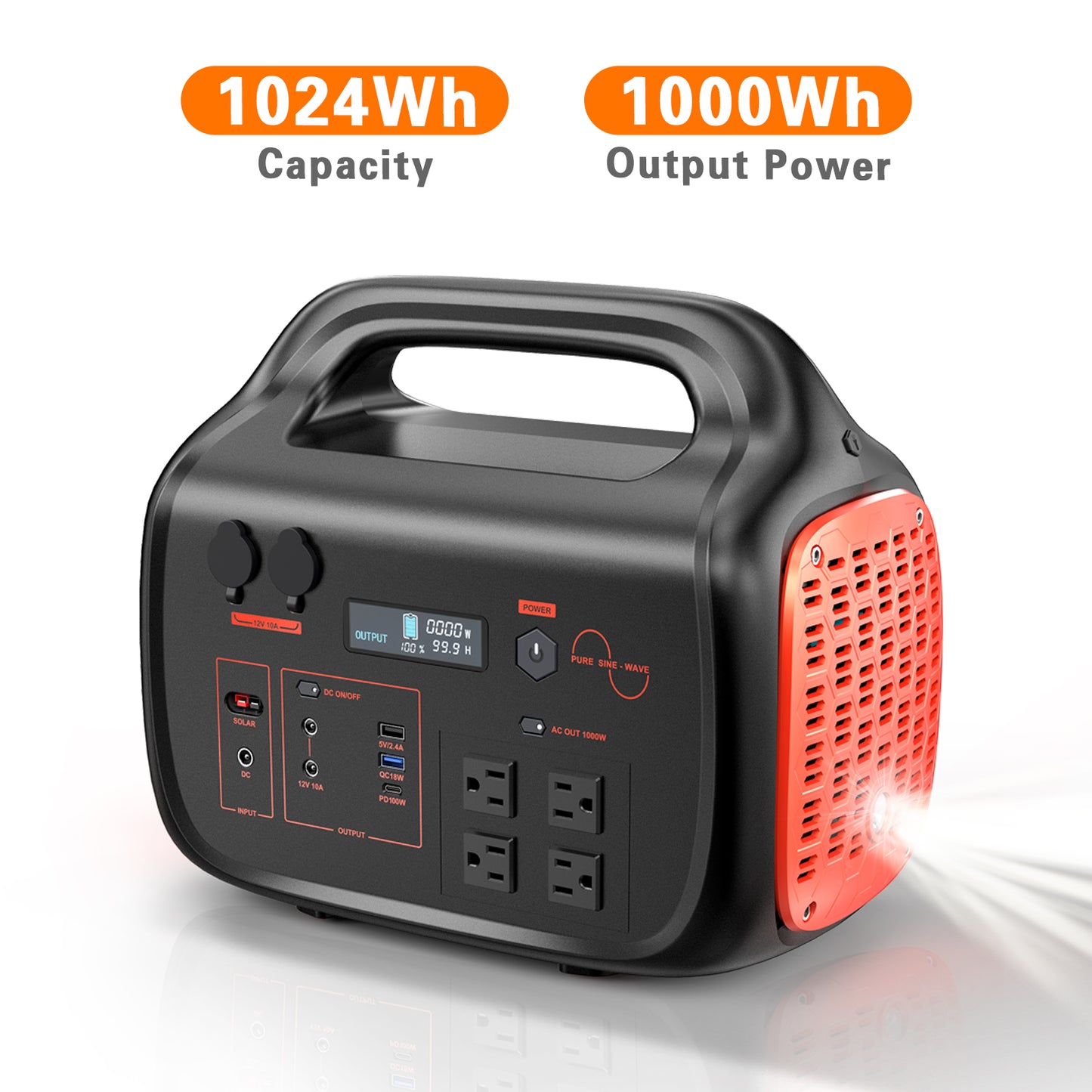 FlashBoost Charging Seamless Power supply PHECDA-SERIES-1000W PYS-PEP-U01000