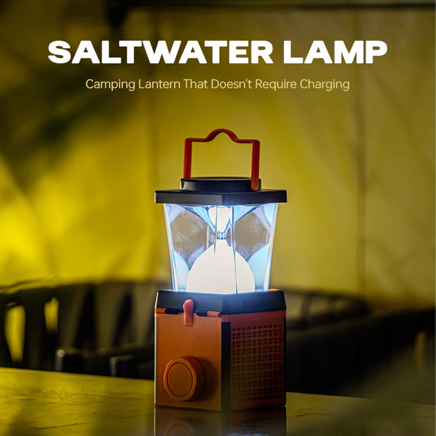 interesting experiment Saltwater Lamp – Eco-Friendly Light Powered by Salt and Water