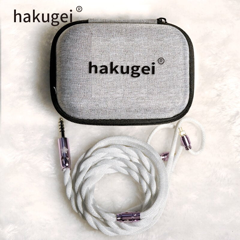 HAKUGEI Shirayuki Liz 6N OCC Silver-Plated HiFi Earphone Cable – DIY Upgrade for  White3.5/A2DC