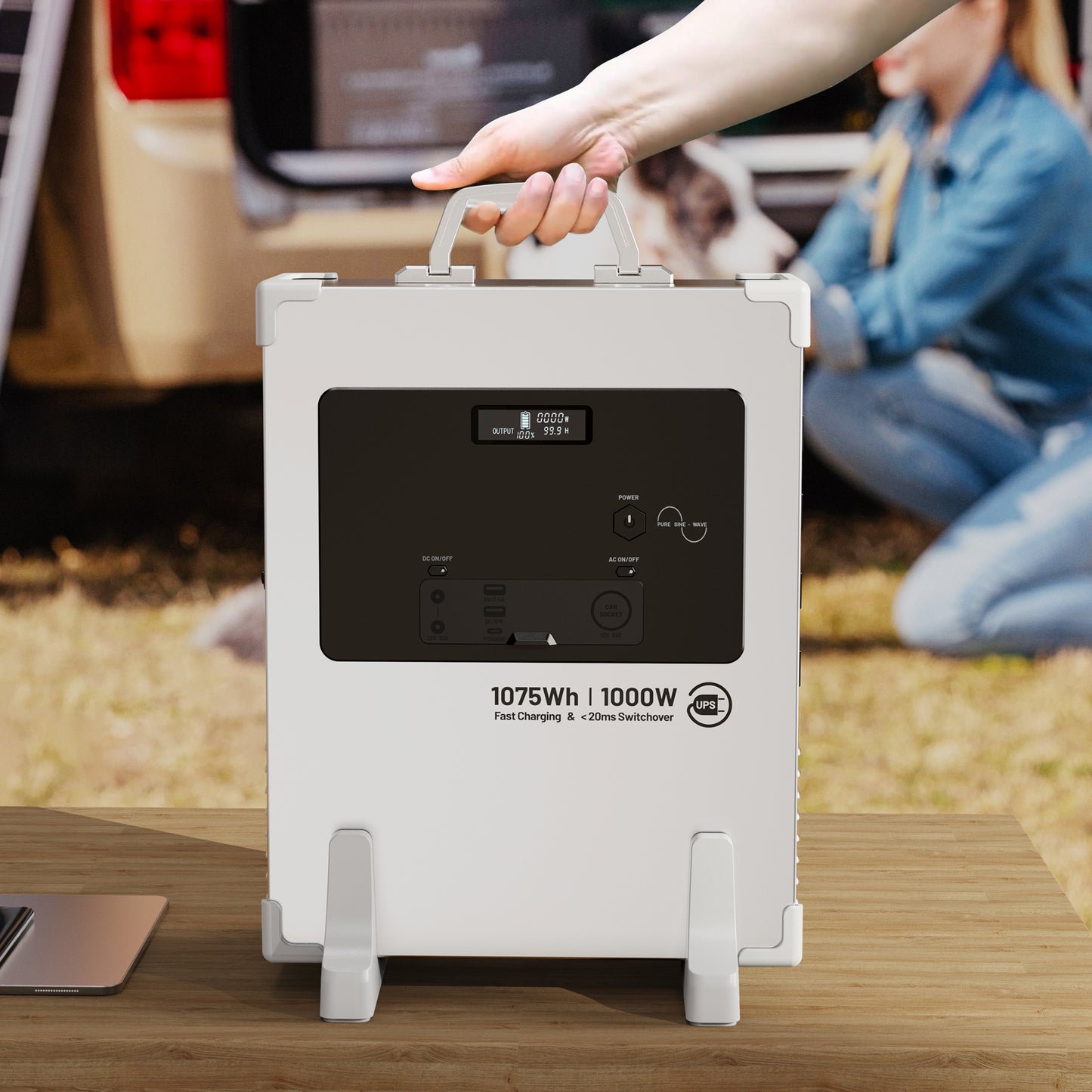 FlashBoost Charging Seamless Power Supply KEPLER-SERIES-1000W PYS-UPS-1000W