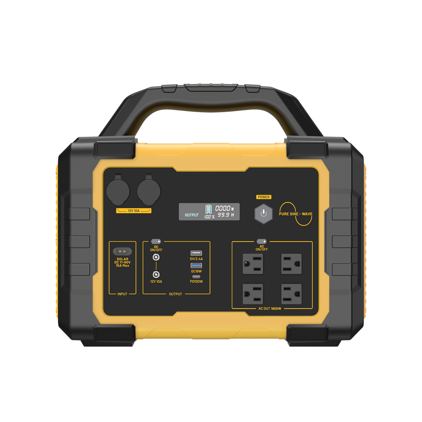 FlashBoost Charging Seamless Power supply 1000W Iron man