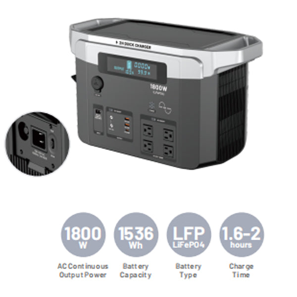 FlashBoost Charging Seamless Power supply KEPLER-SERIES-1800W (Bi-directional)