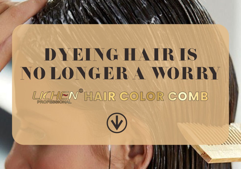 Hair black comb-brown color-BM02