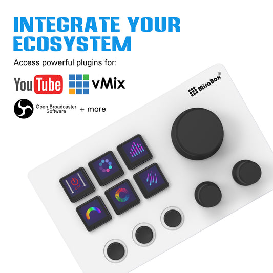 Stream Dock personaize keys with custom icons-STHSV293sN3-STHSV293sN3-W