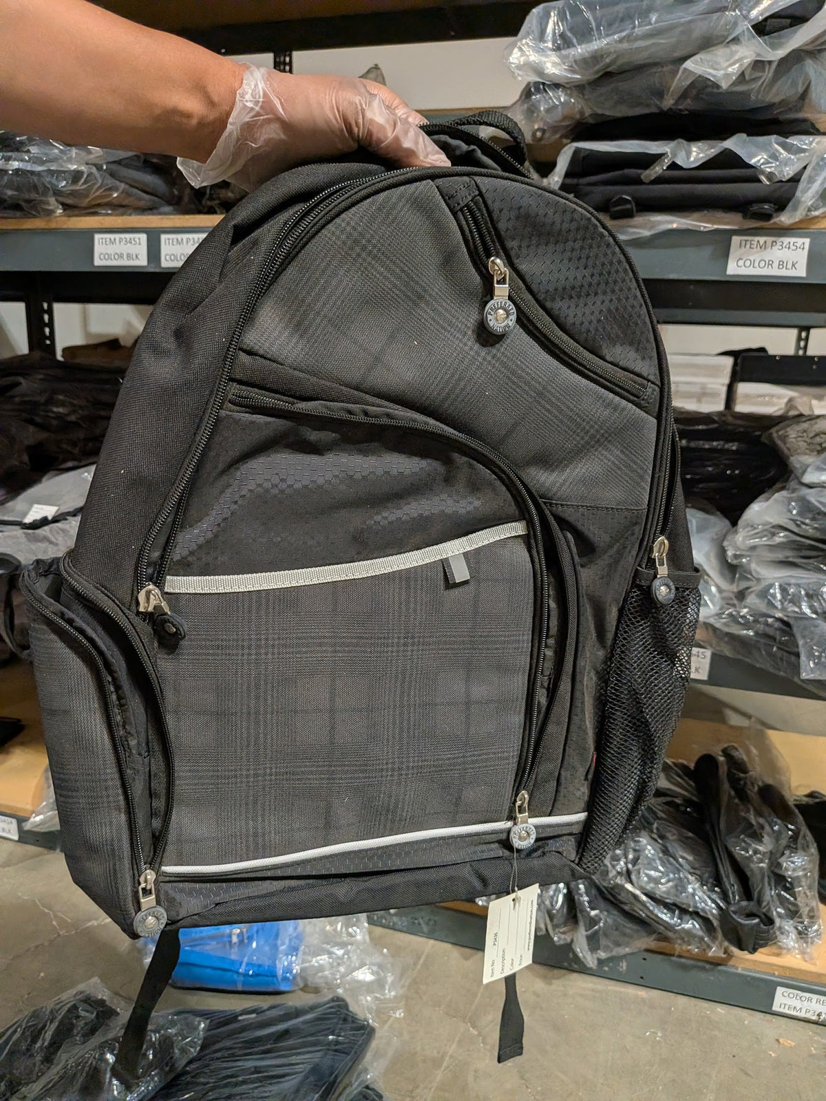 Brand new bags pallets ready for SoCal pickup