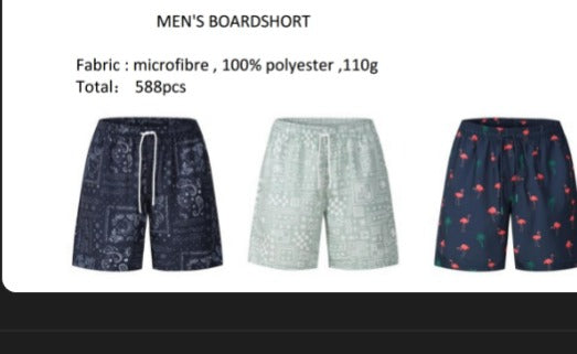 Men's Boardshorts — Wholesale Lot (500 Pcs)