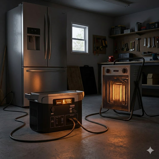 Kepler 1800W Solar Generator | Home Backup Power Station (Miami Stock)
